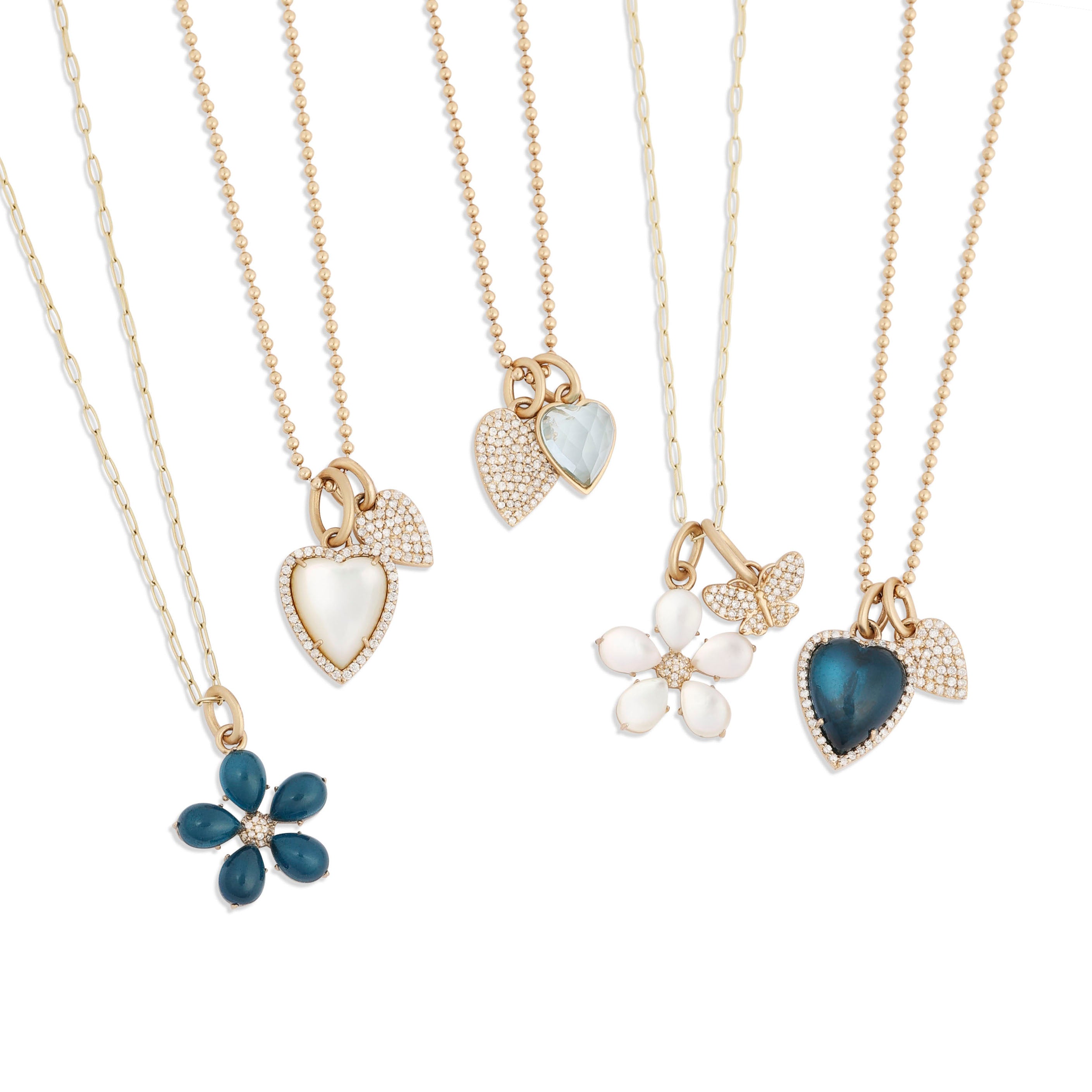 Liza Beth Single Diamond Extra Small Chain Necklace