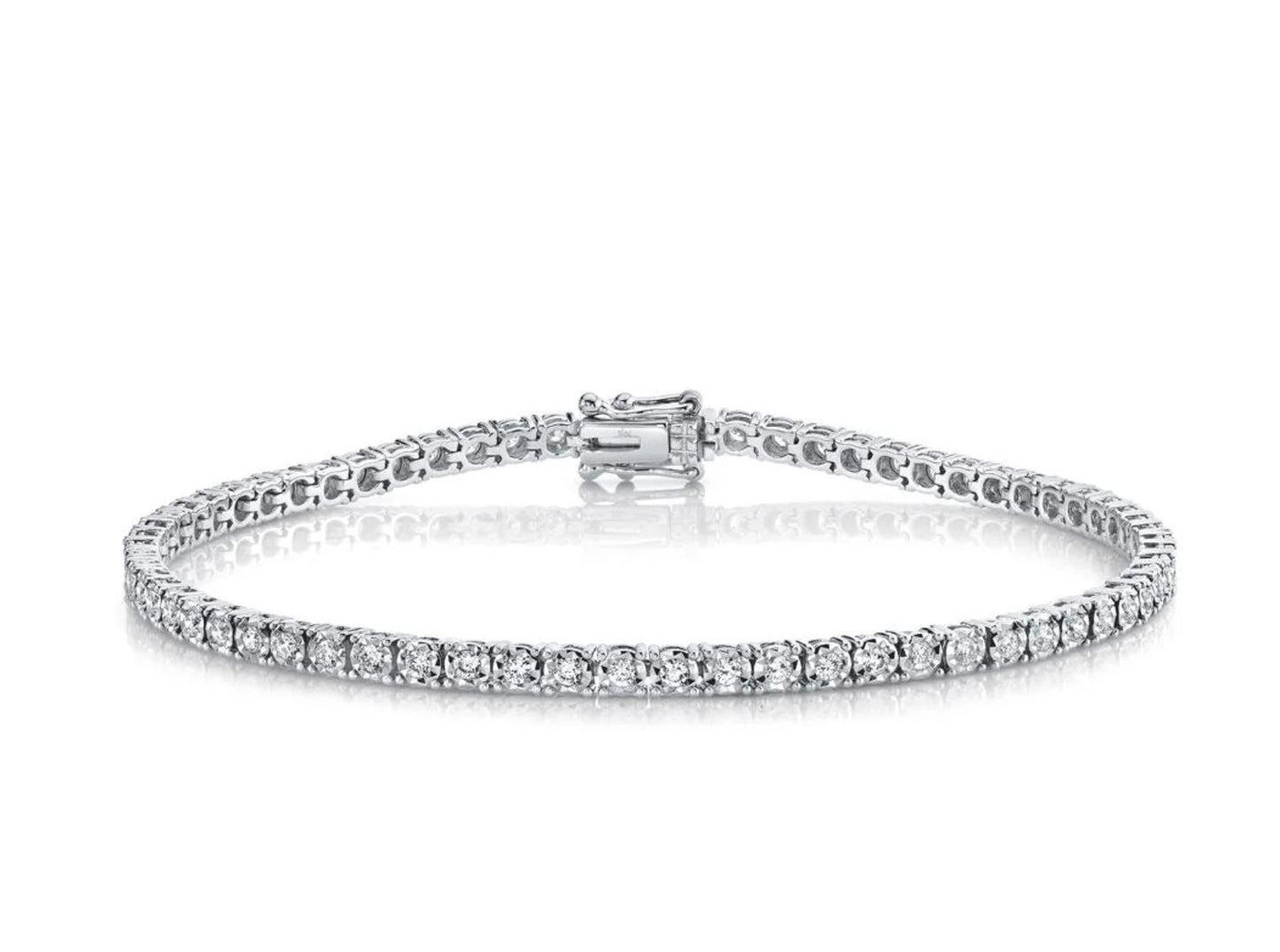 1.00CT DIAMOND TENNIS BRACELET