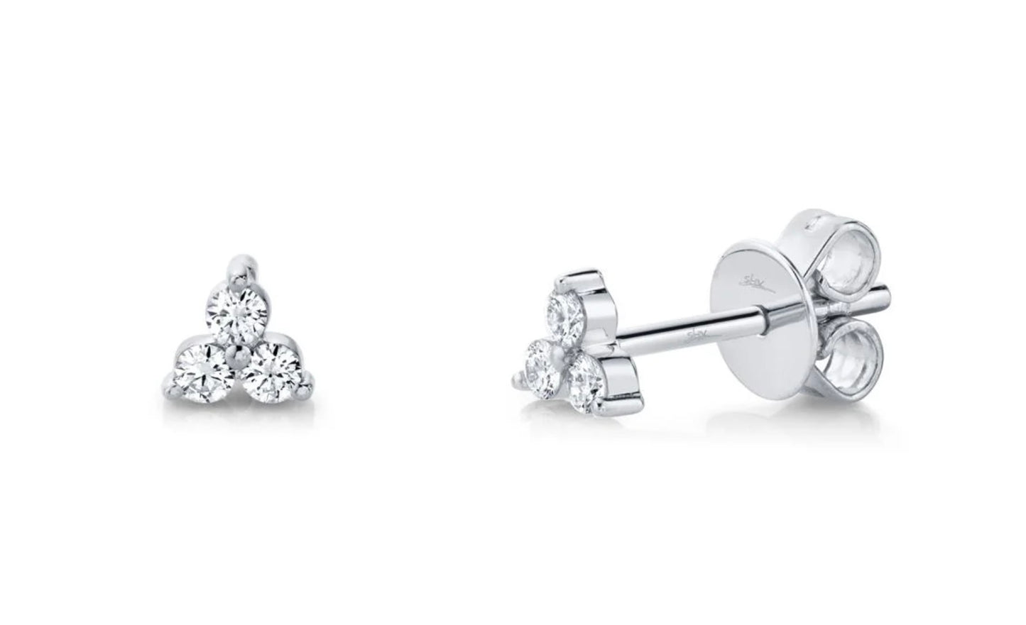 0.15CT DIAMOND STUD EARRING