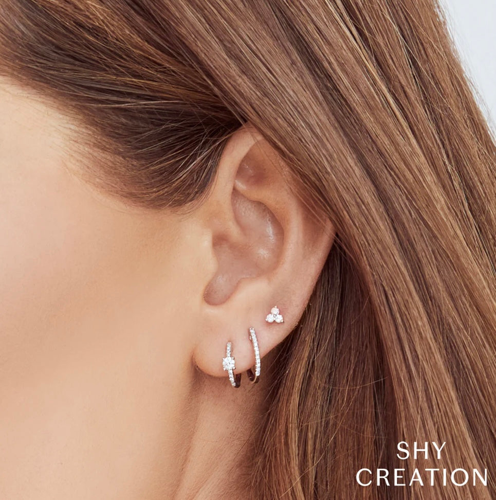 0.15CT DIAMOND STUD EARRING