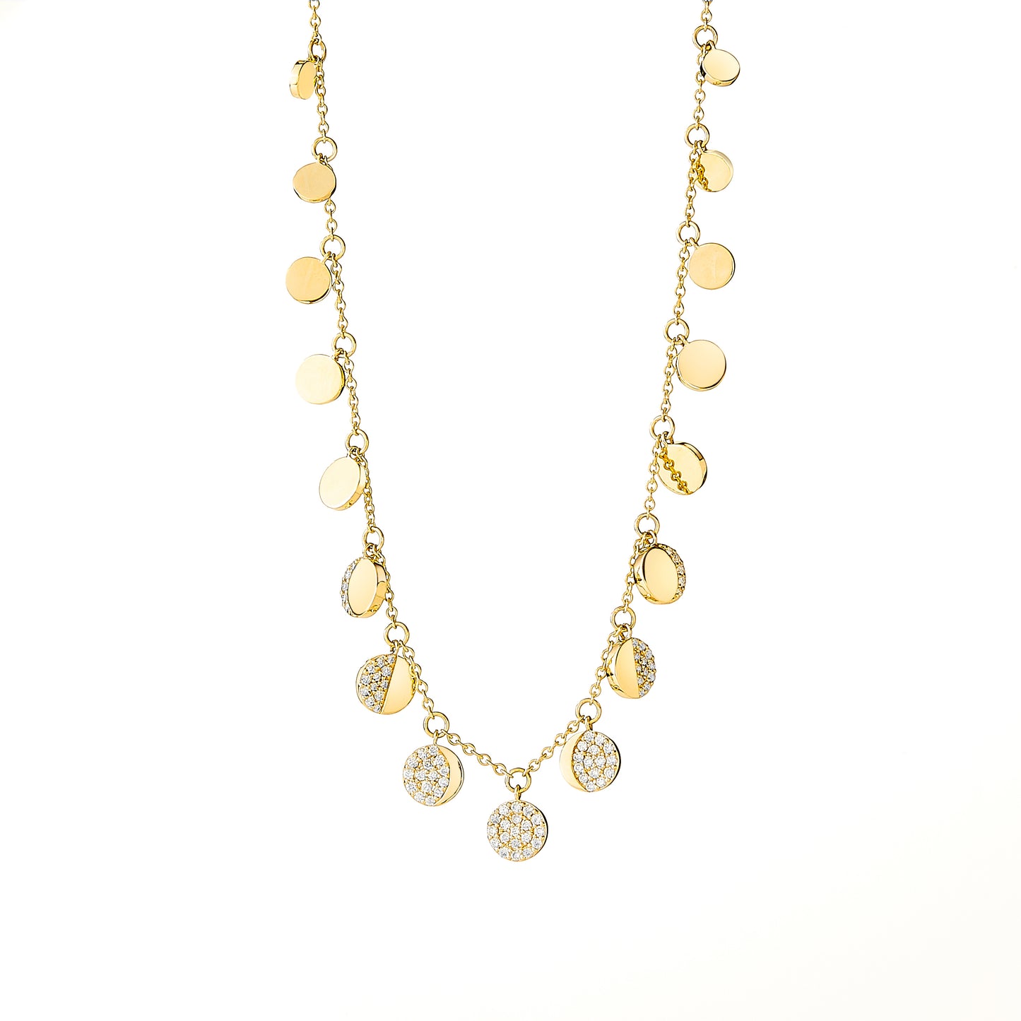 Cosmic Moon Phase Necklace