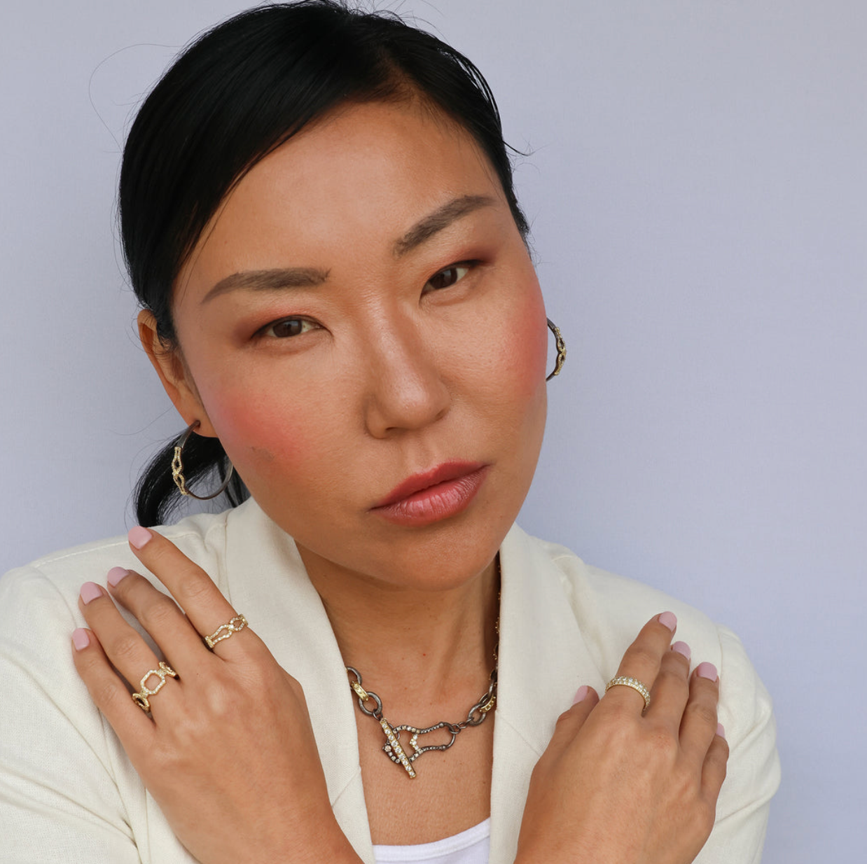 35 mm Hoop Earrings