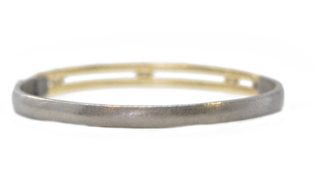 Gold Crivelli Huggie Bracelet