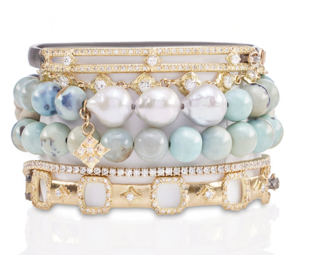 Gold Crivelli Huggie Bracelet