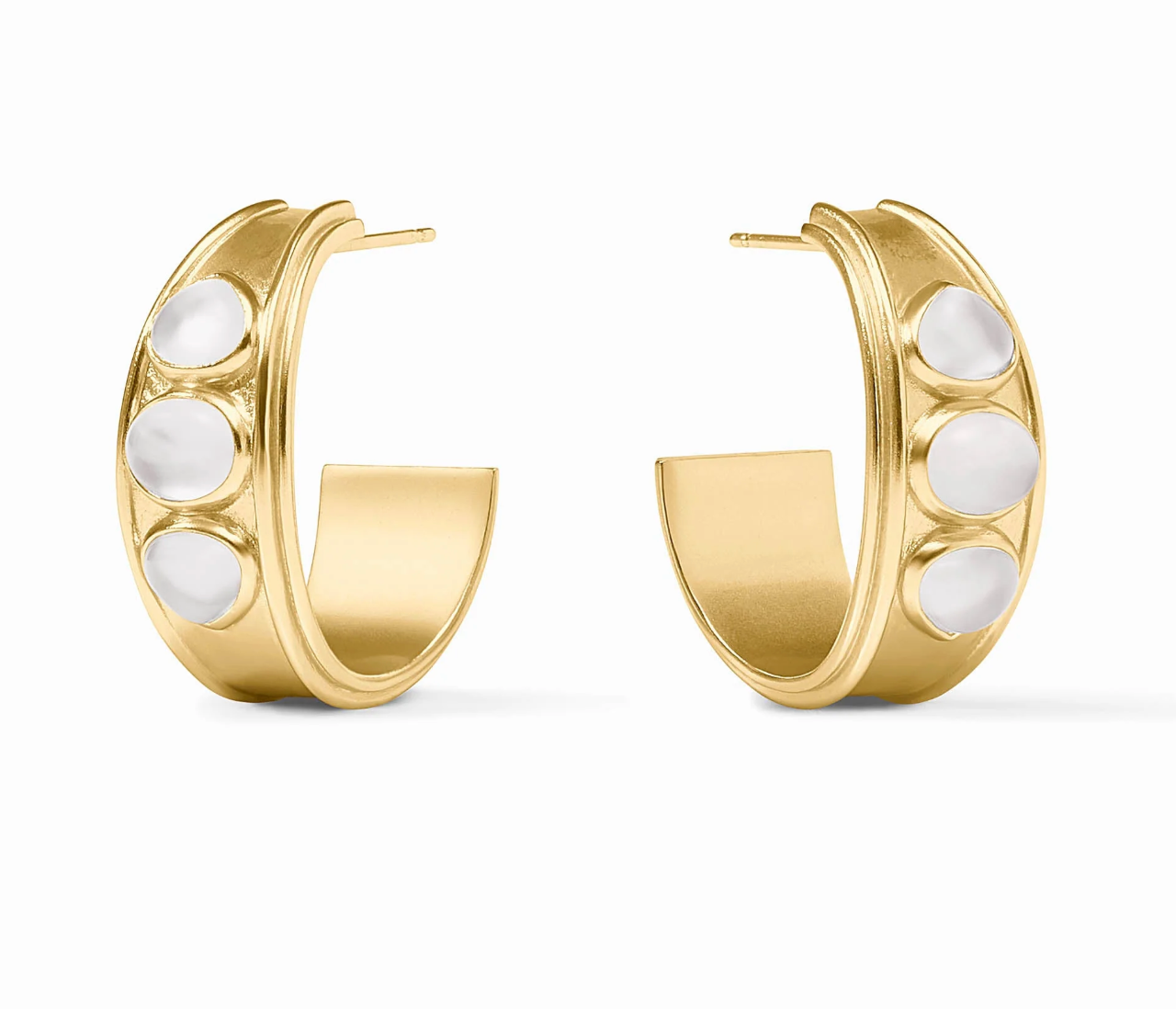 Dolce Stone Hoop