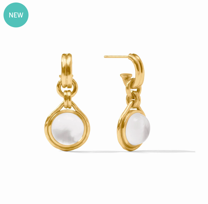 Solara Hoop & Charm Earring