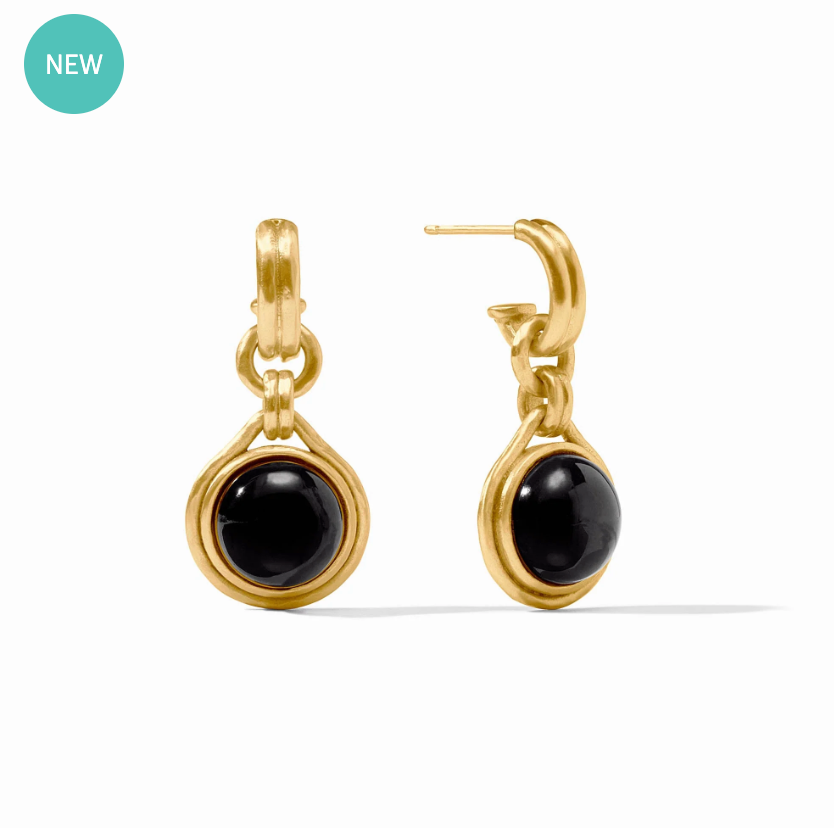 Solara Hoop & Charm Earring