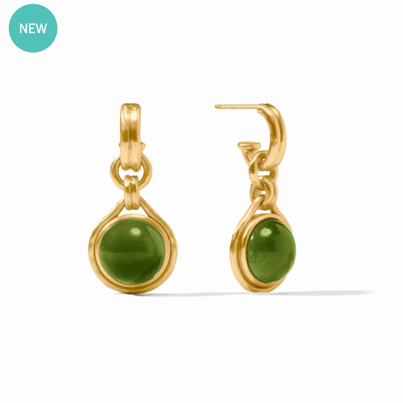 Solara Hoop & Charm Earring