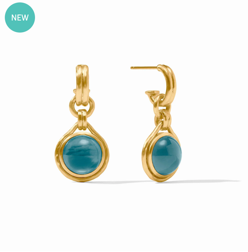 Solara Hoop & Charm Earring