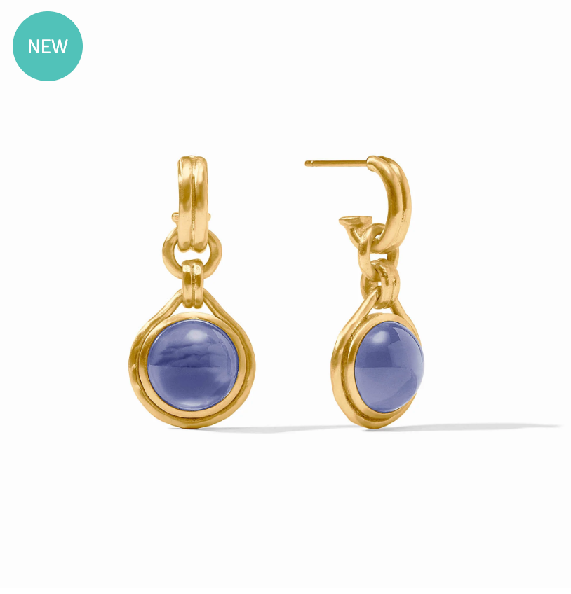 Solara Hoop & Charm Earring