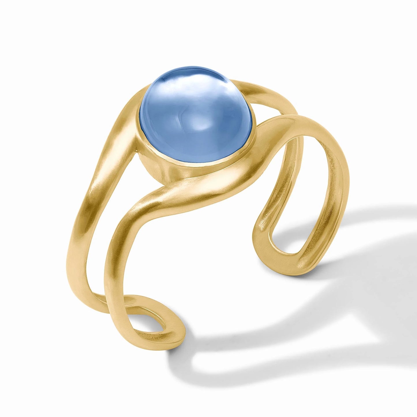 Wave Stone Cuff