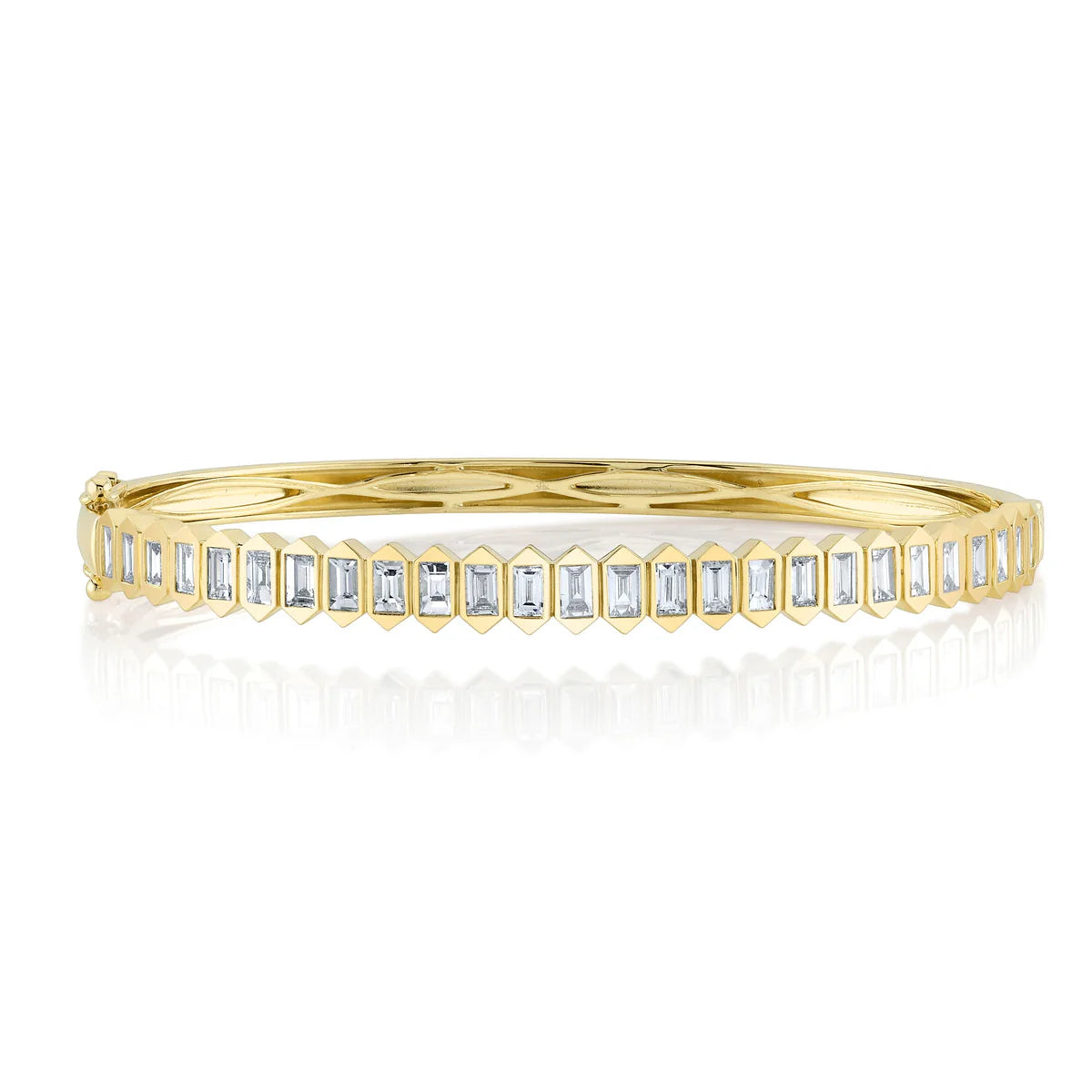 1.70CT DIAMOND BAGUETTE BANGLE