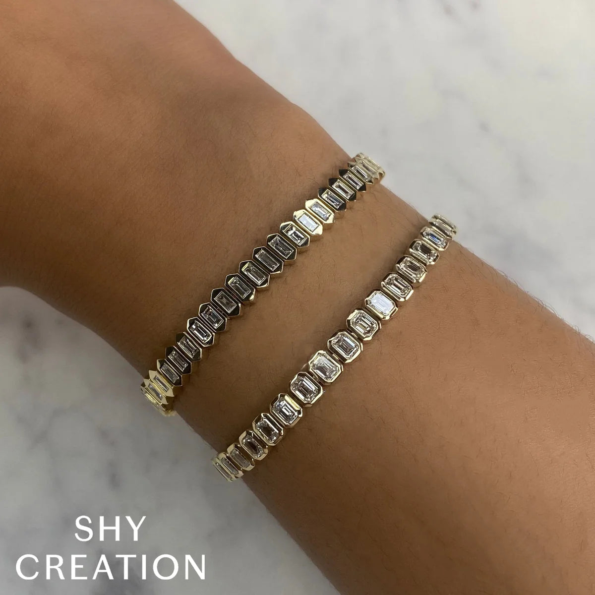 1.70CT DIAMOND BAGUETTE BANGLE