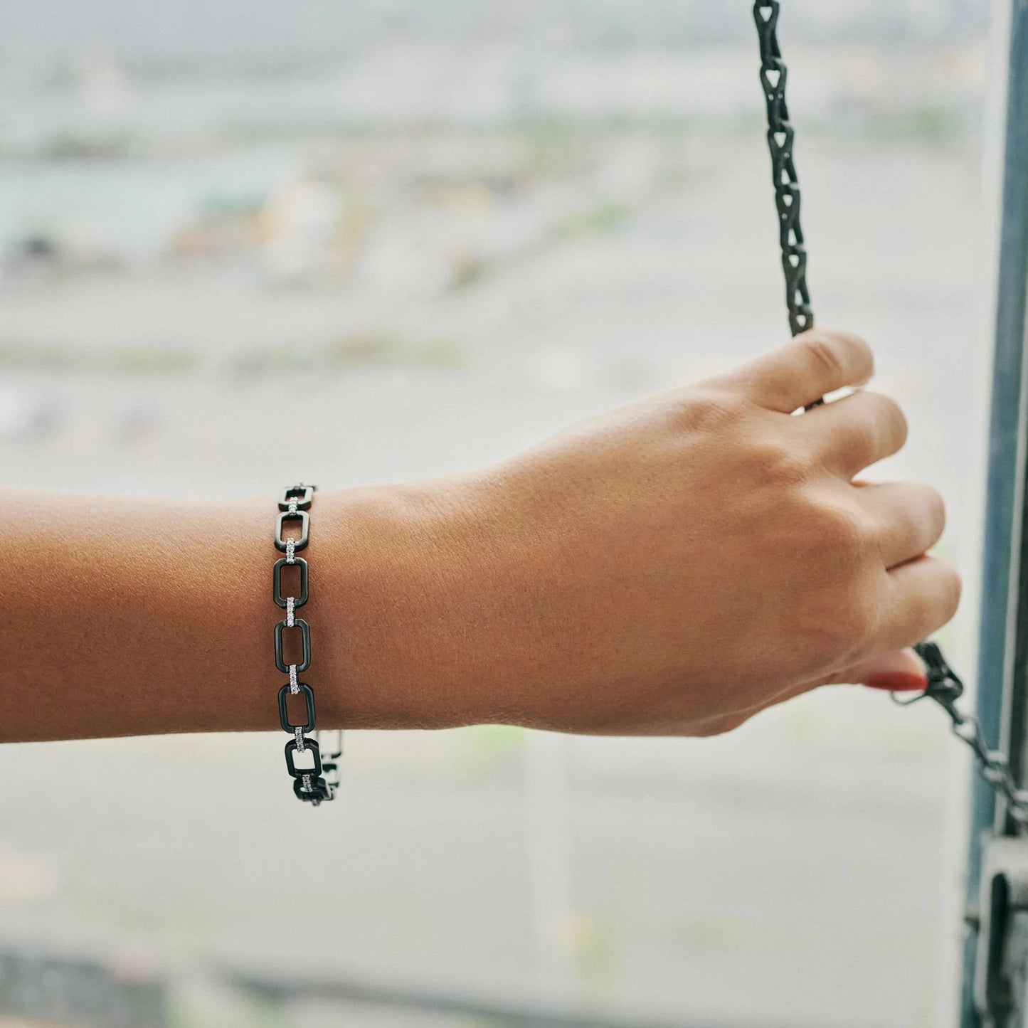 Chain Link Slide Bangle