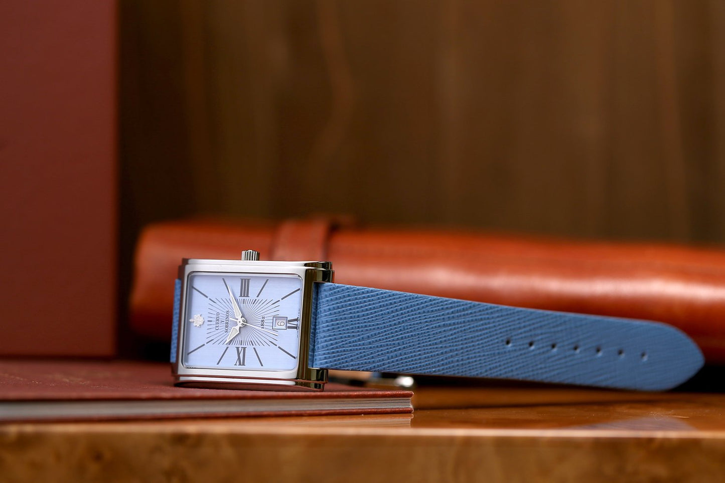 Prominente Quartz Watch in Light Blue