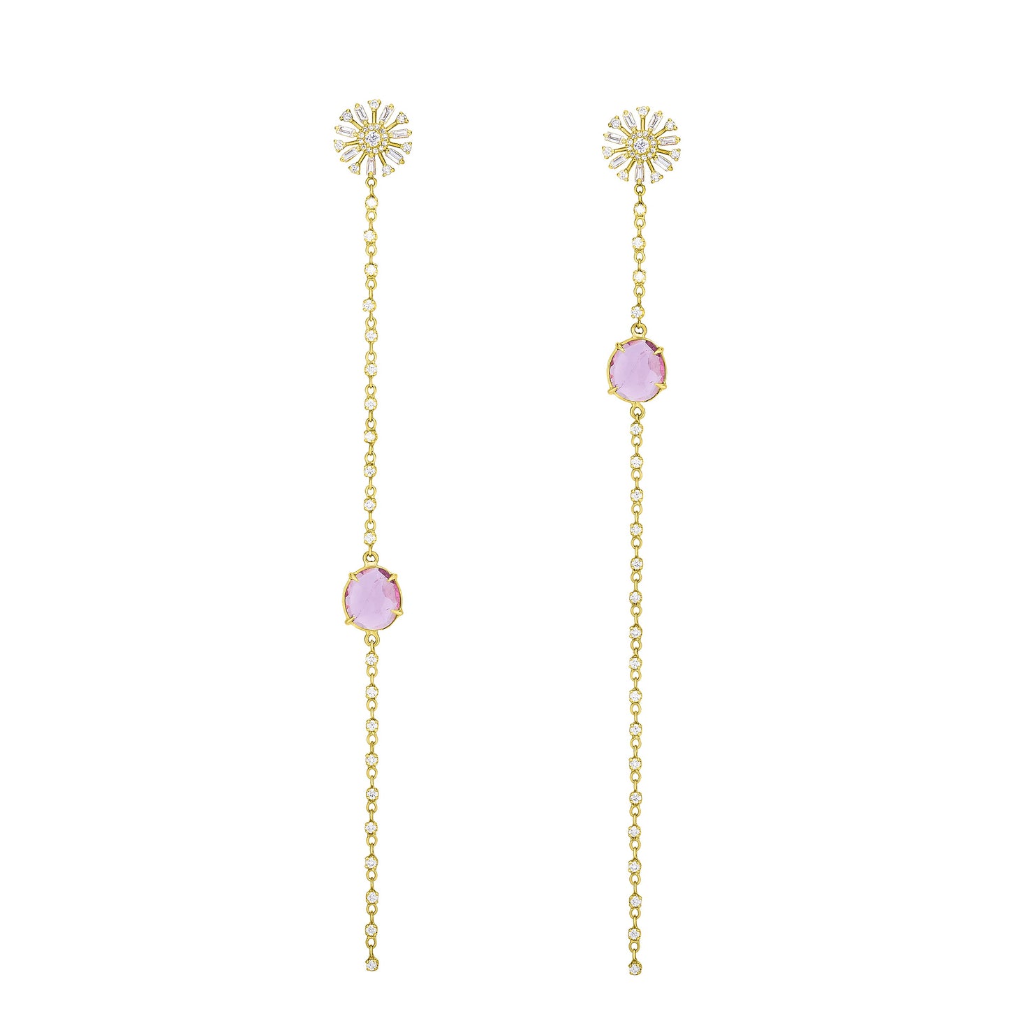 Flower Dangle Earring
