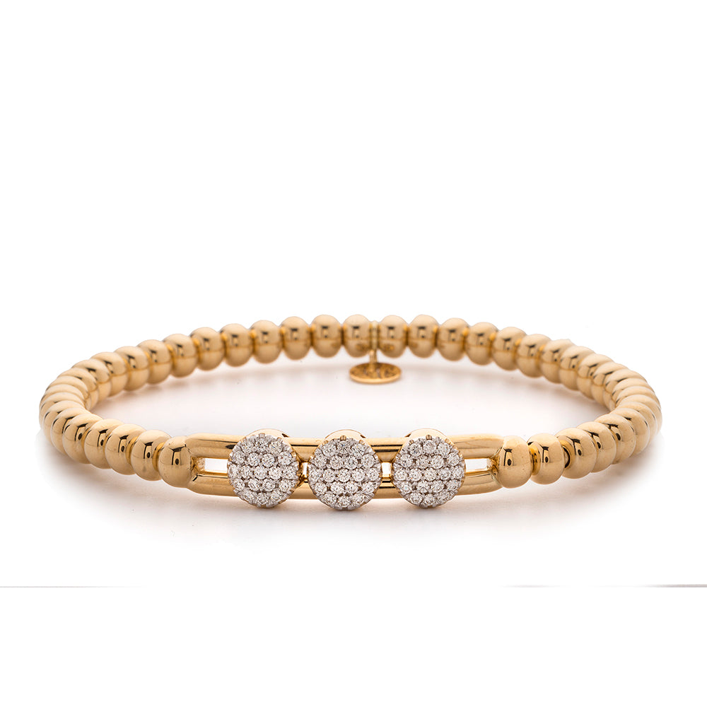 DIAMONDS / quantity: 57 pcs / weight: 0,34 ct GOLD / weight: 13,90 g