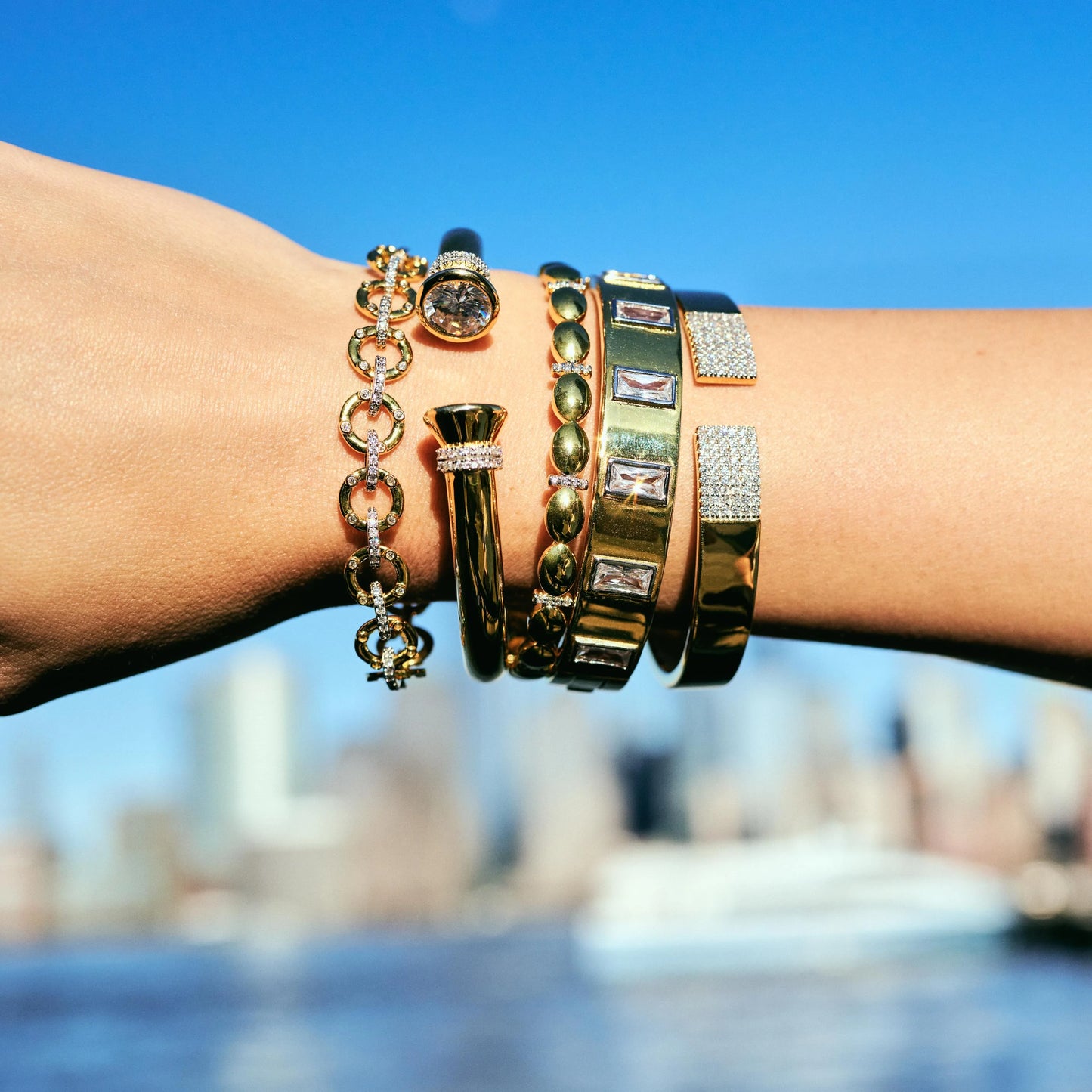 Sparkling Reflections Cuff