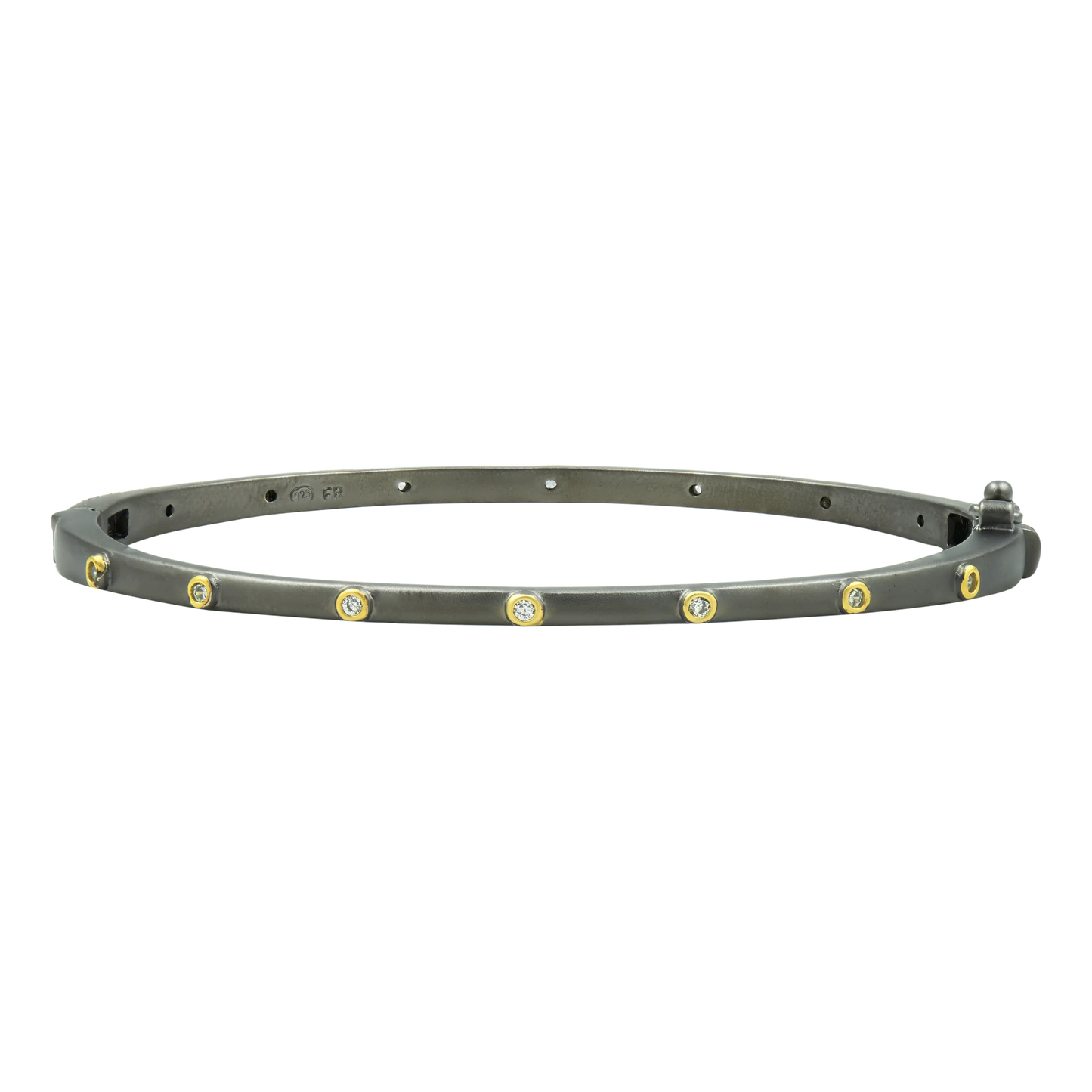 Thin Bezel Stacking Bangle