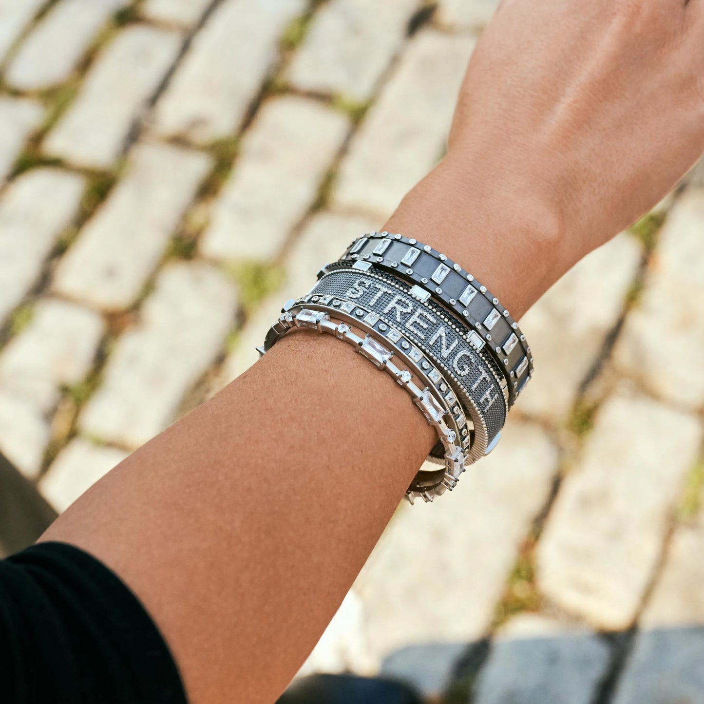 Streets of Brooklyn Hinge Bangle
