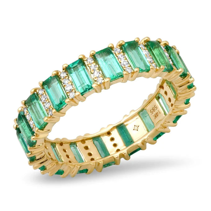 BAGUETTE ETERNITY RING