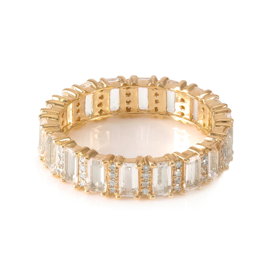 BAGUETTE ETERNITY RING