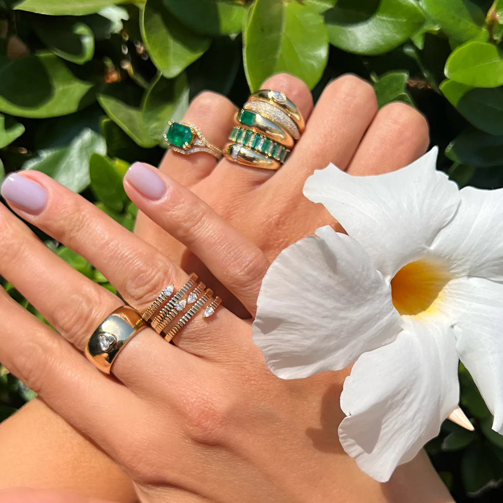 BAGUETTE ETERNITY RING