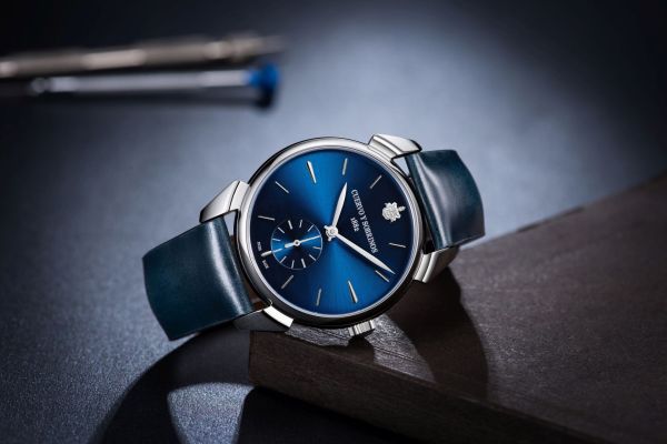 HISTORIADOR ASTURIAS PEQUEÑOS SEGUNDOS in Navy Blue