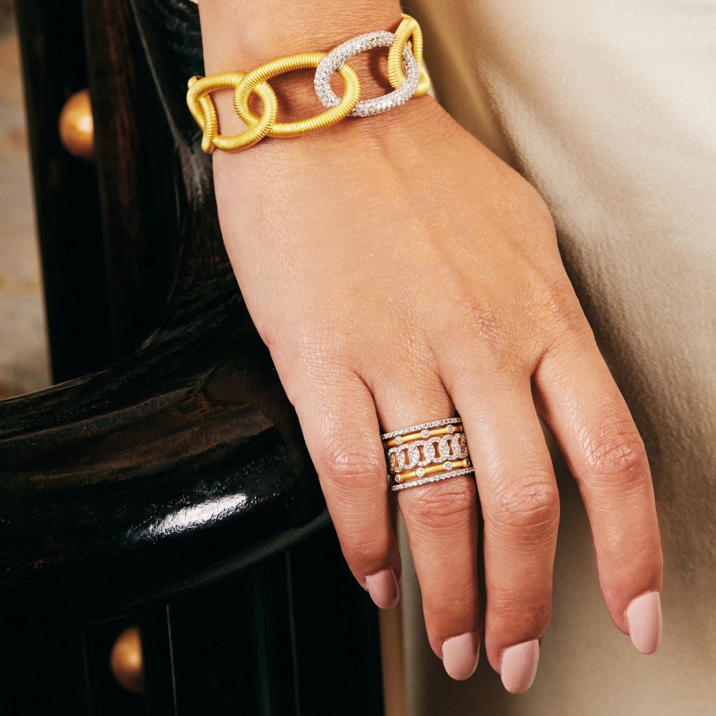 Shining Hope Chain Cuff
