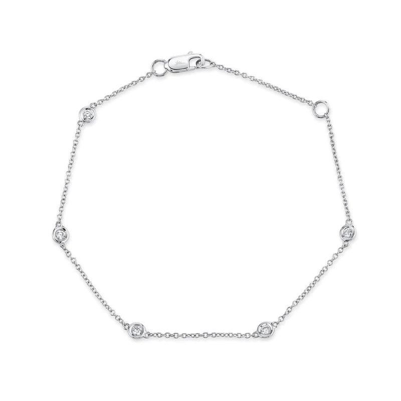 0.13CT 7" DIAMONDS BY THE YARD BRACELET
