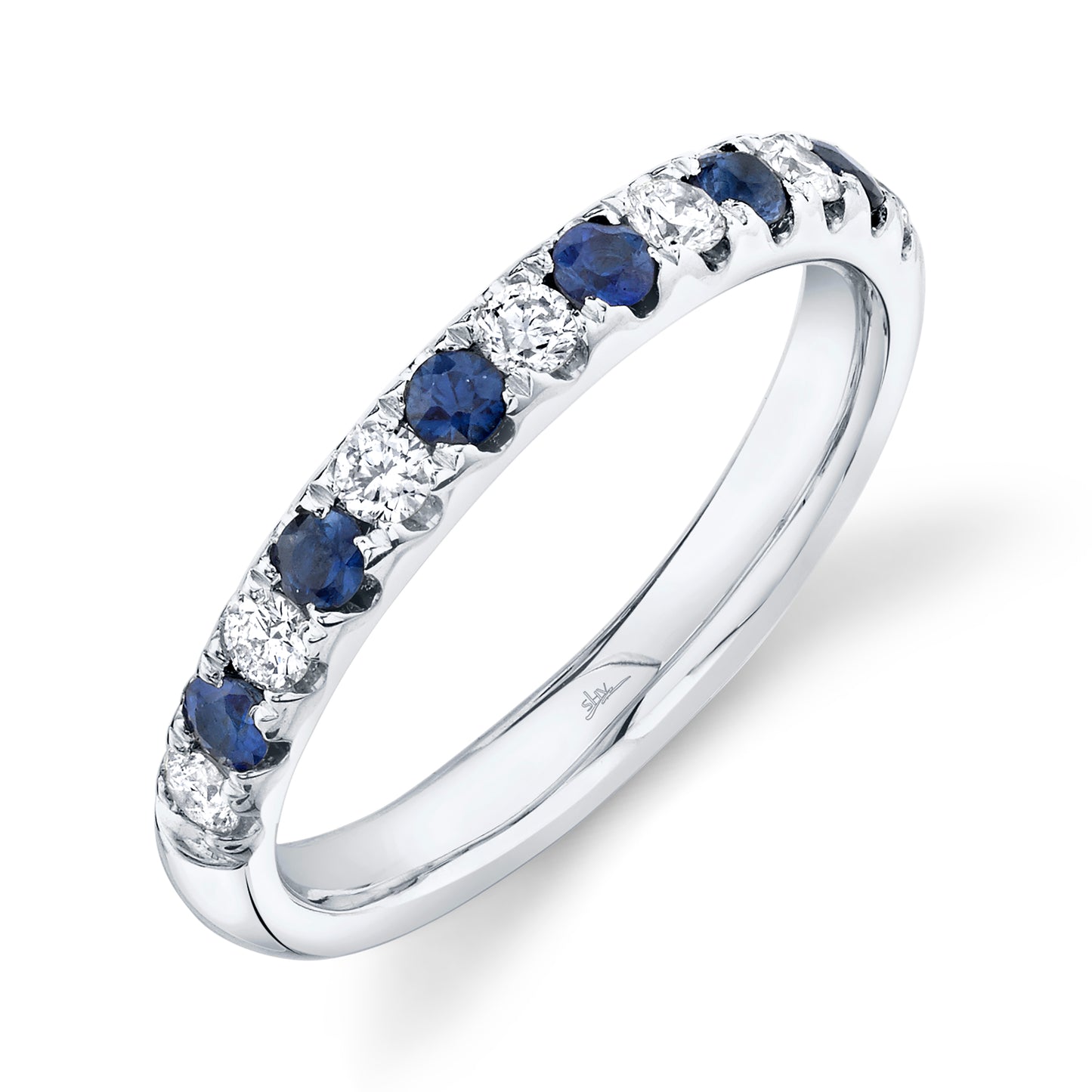 Diamond and Sapphire Band