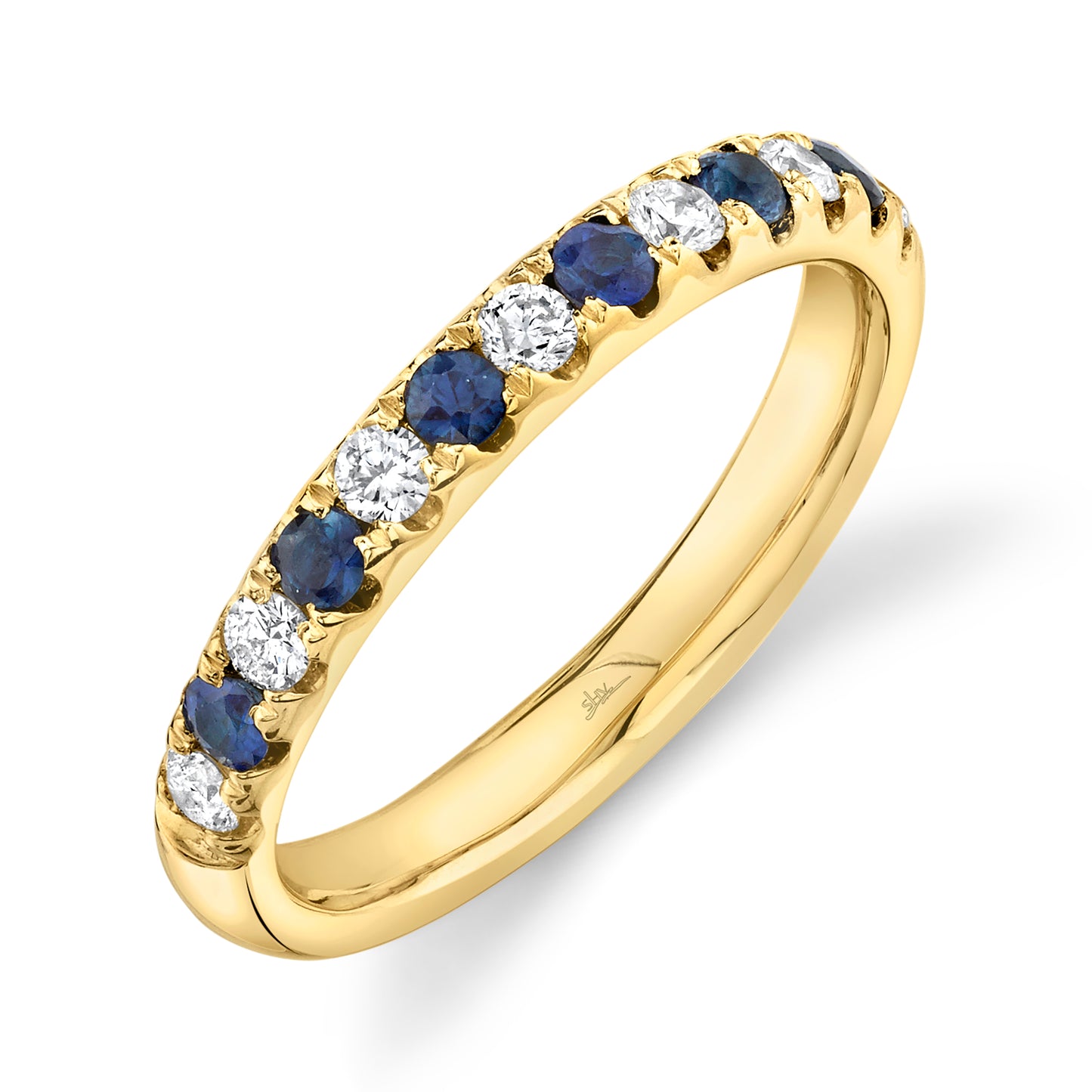 Diamond and Sapphire Band