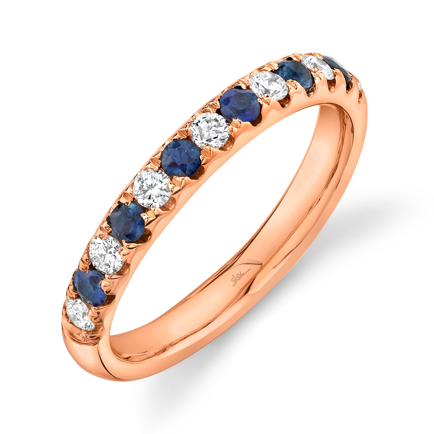 Diamond and Sapphire Band