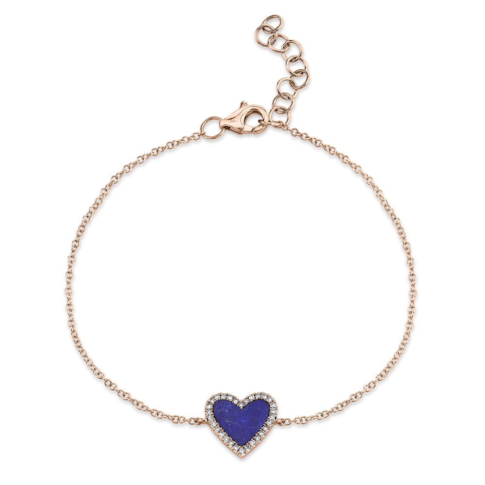Turquoise Heart Bracelet