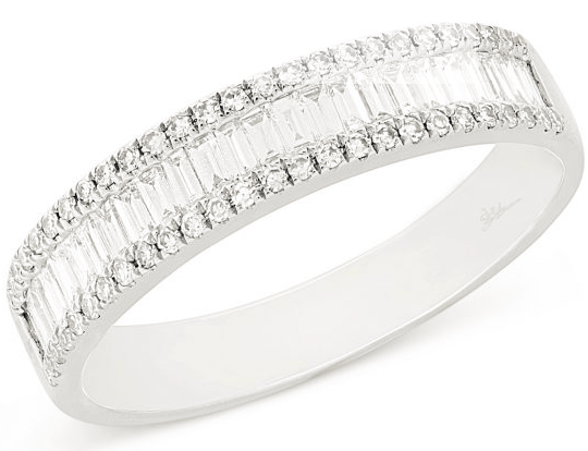 Diamond Baguette Lady's Band