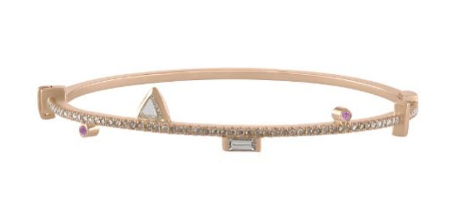 14K Rose gold Autumn diamond: .48CT Made in Turkey