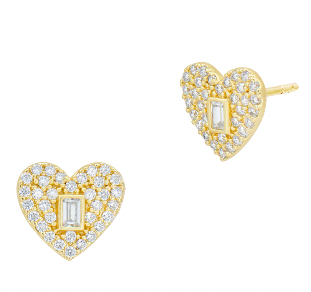THE LOVE COLLECTION Locked in LOVE Stud Earrings