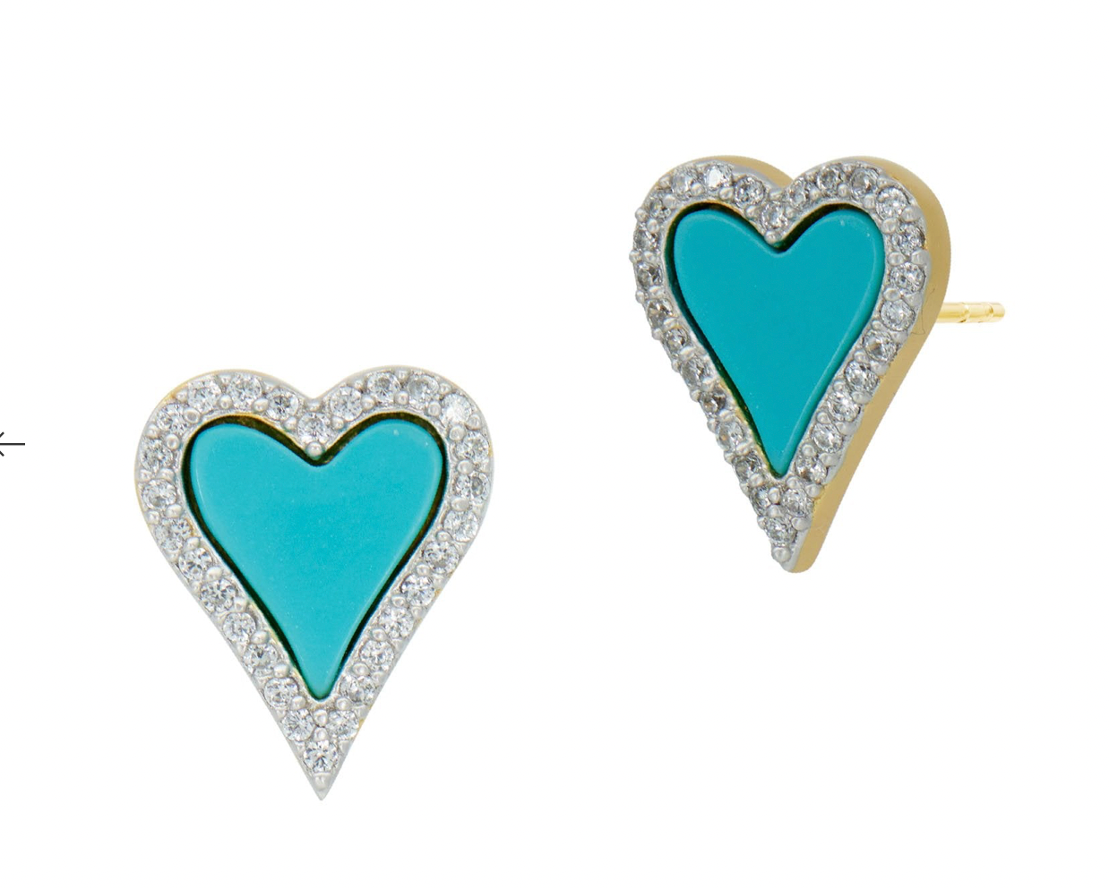 THE LOVE COLLECTION From the Heart Stud