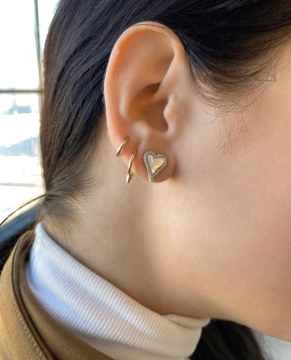 THE LOVE COLLECTION From the Heart Stud