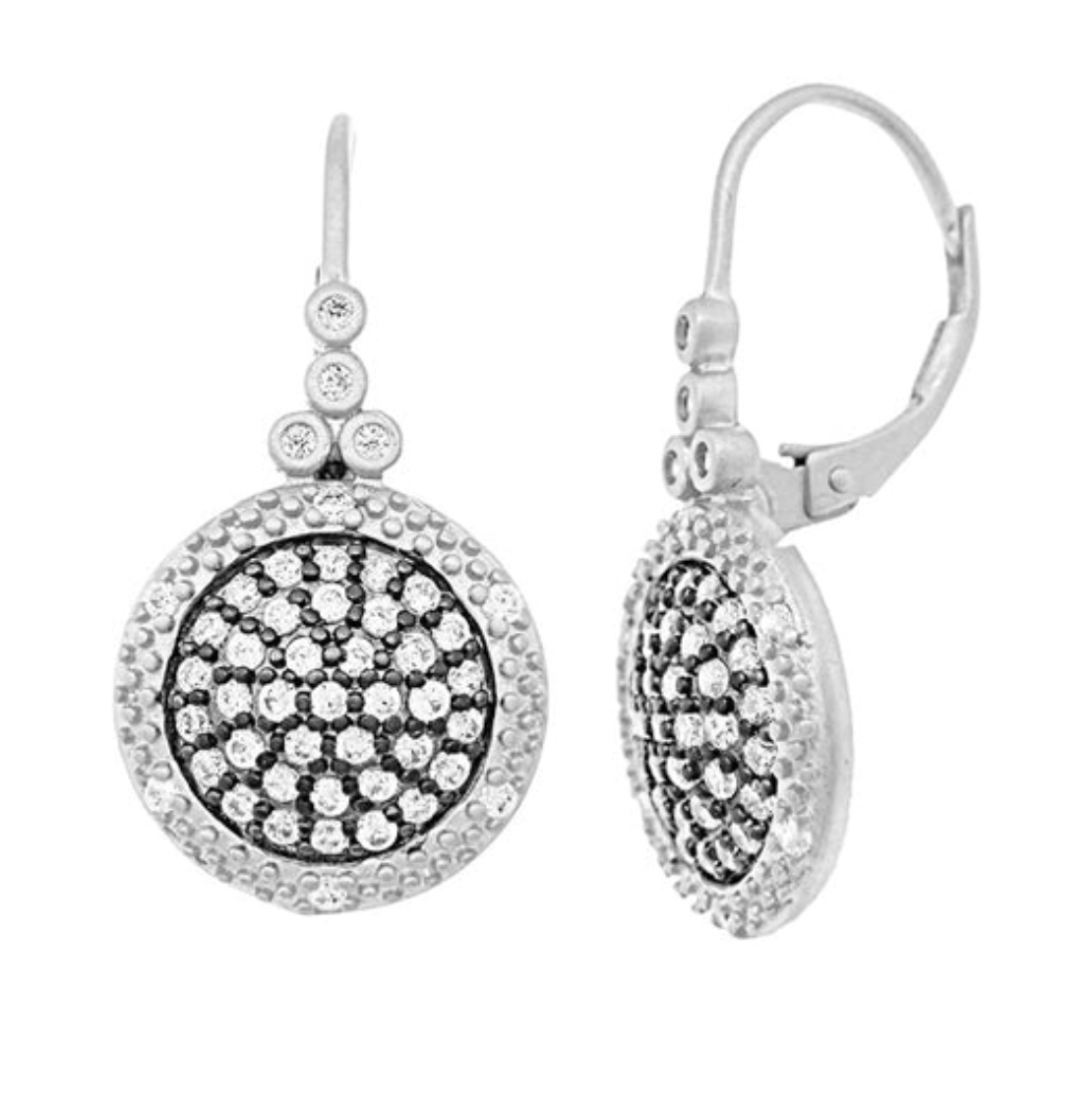 Small Times Square Lever Back Earring