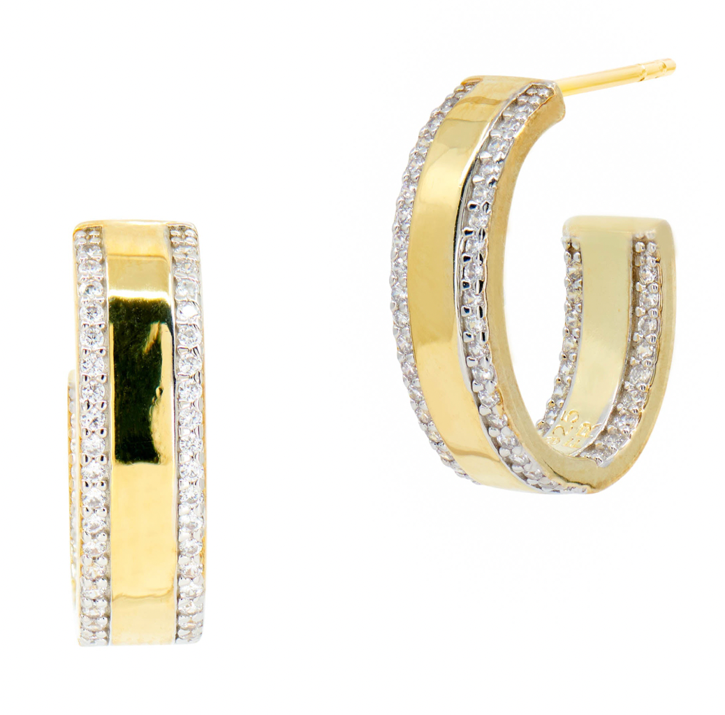 RADIANCE Reflections Small Hoop Earrings