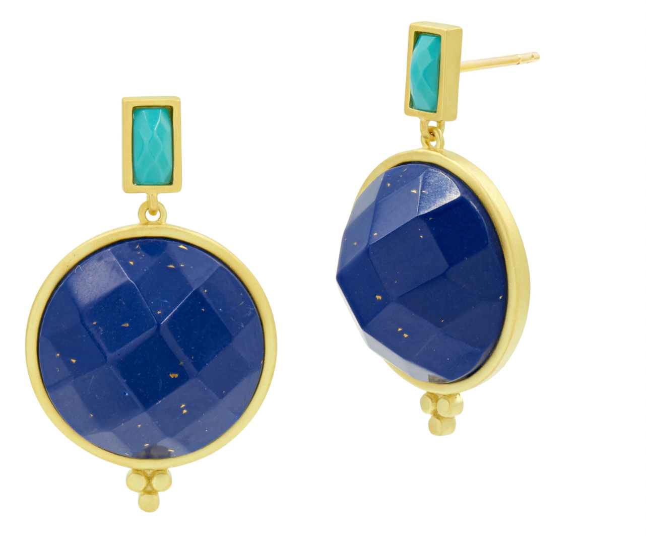 COLOR THEORY Candy Drop Faceted Earring