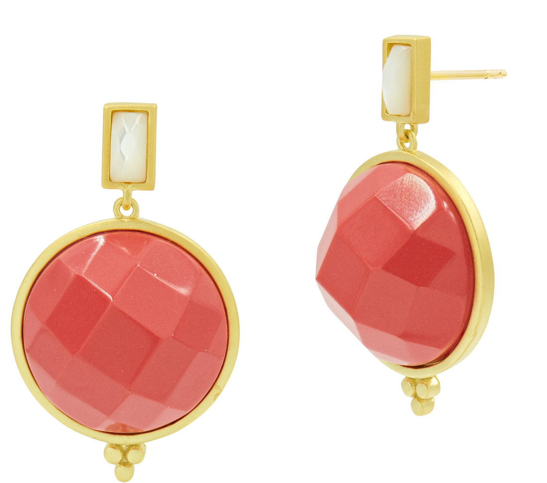COLOR THEORY Candy Drop Faceted Earring