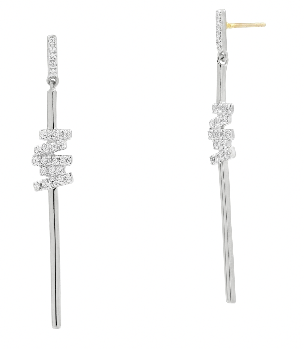 RADIANCE Radiance Delicate Linear Drop Earring