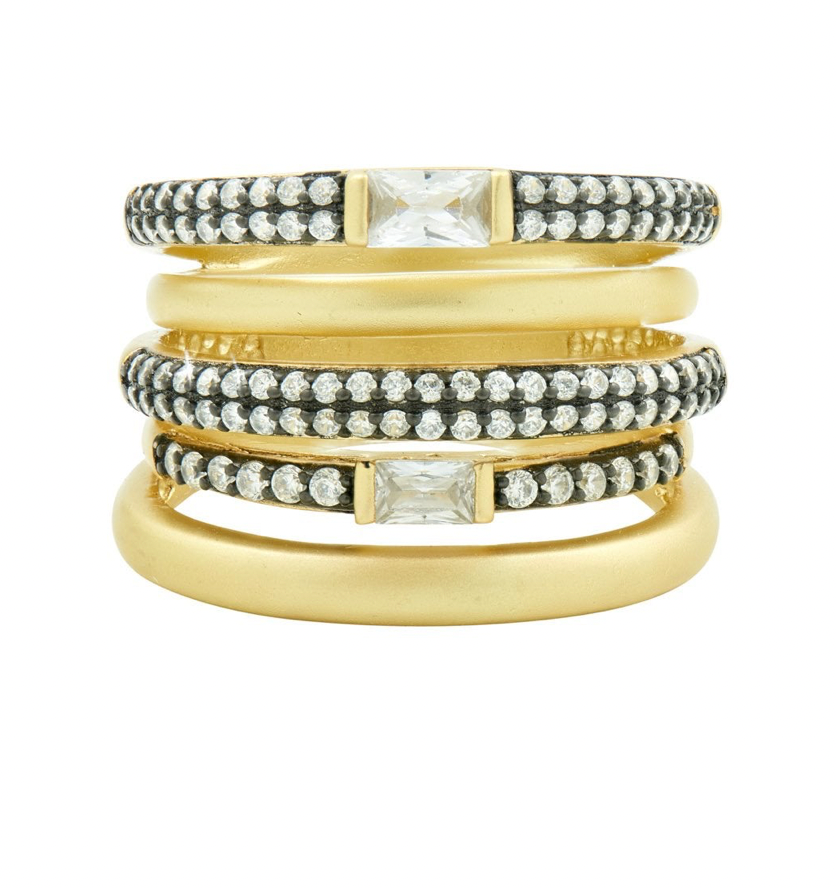 CELESTIAL Pavé Caged Ring