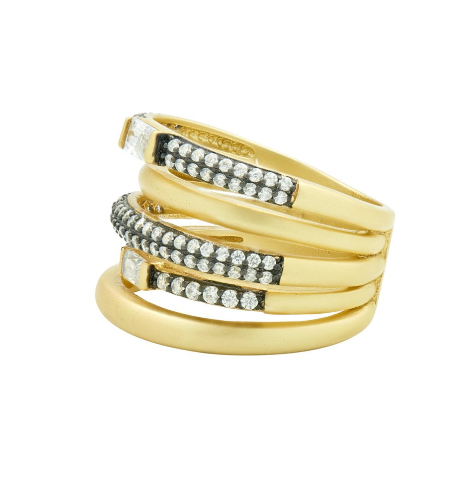 CELESTIAL Pavé Caged Ring