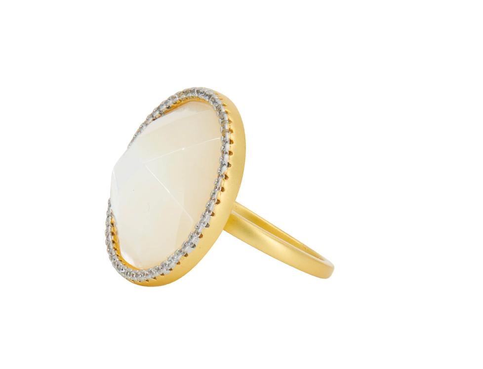 FREIDA ROTHMAN Iridescent Statement Ring