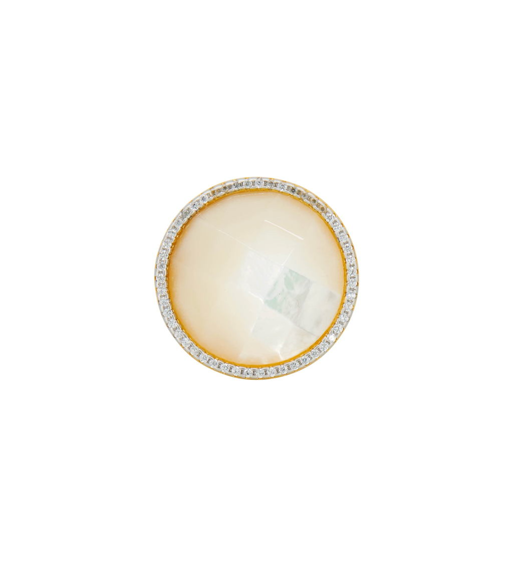 FREIDA ROTHMAN Iridescent Statement Ring