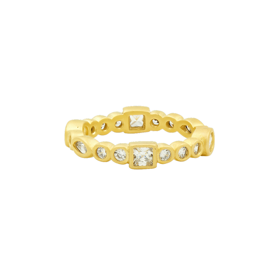 RINGS FOR STACKING Mixed Shape Radiance Ring