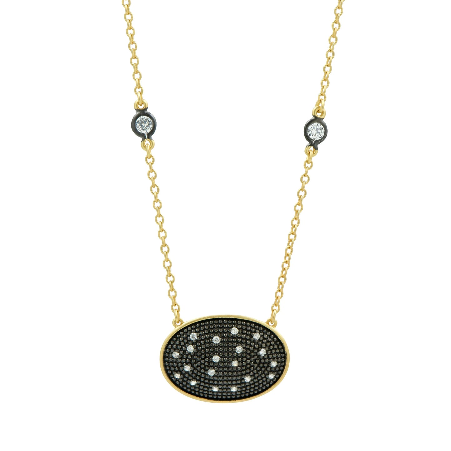 Horizontal Oval Pendant